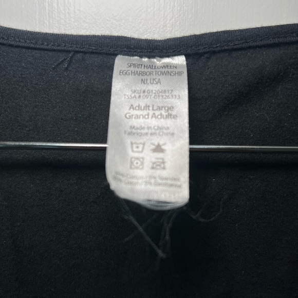 Spirit Black and White Skeleton Shirt - Picture 2 of 3